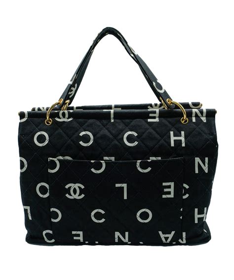 chanel logo tote bag|chanel手拿包.